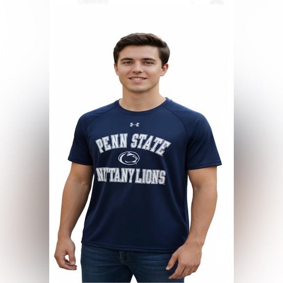 Under Armour PENN STATE Nittany Lions Tech short Sleeve T-Shirt- S/M - Picture 1 of 5